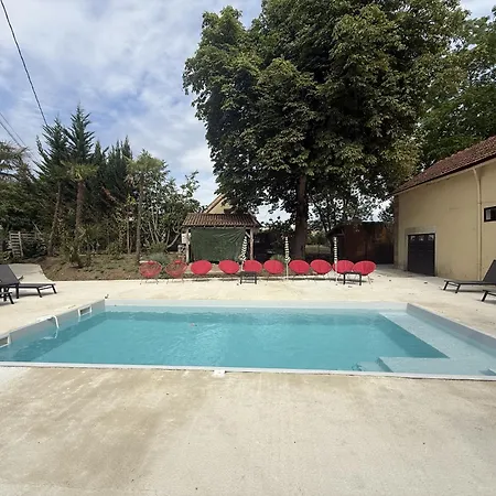 Domaine De La Belvaudiere - 22 Pers - Piscine - Luxe -reve Au Mans *
