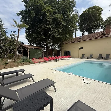 Domaine De La Belvaudiere - 22 Pers - Piscine - Luxe -reve Au Mans